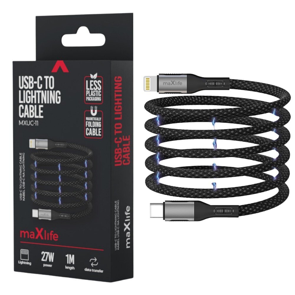 maxlife-usb-c-usb-kabel-1m-zwart-omvlochten-magnetic-27W-voorkant-02.jpg