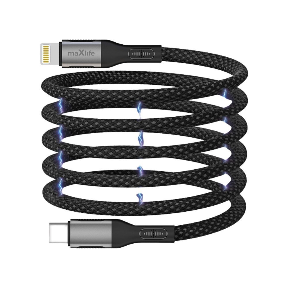 maxlife-usb-c-usb-kabel-1m-zwart-omvlochten-magnetic-27W-voorkant-01.jpg